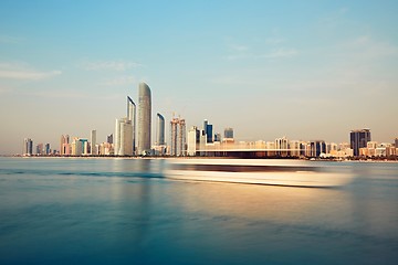 Image showing Abu Dhabi skyline