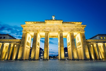 Image showing Brandenburg Gate 