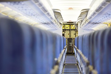 Image showing Kitchen of the airplane