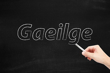 Image showing Gaeilge