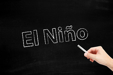 Image showing El Nino
