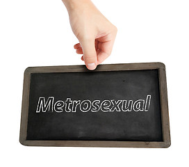 Image showing Metrosexual