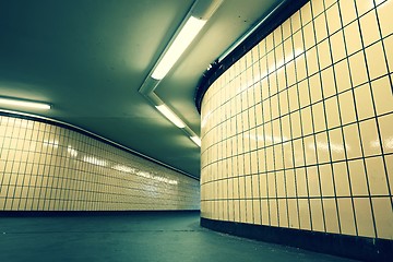 Image showing Underground passage from subway