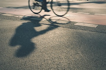 Image showing Cyclist 