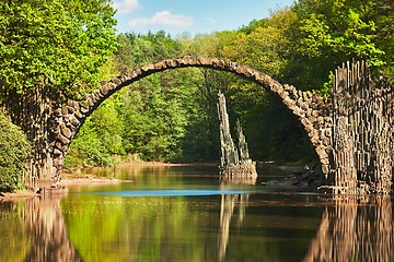 Image showing Arch bridge in Germany