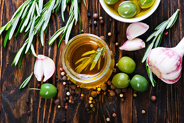 Image showing olive oil