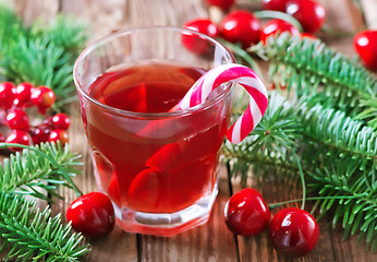 Image showing Christmas drink