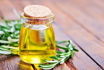 Image showing rosemary oil