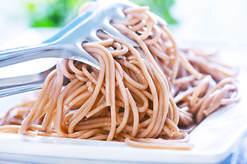 Image showing boiled soba