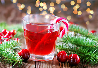 Image showing Christmas drink