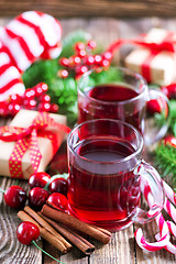 Image showing Christmas drink