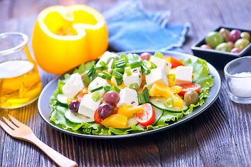 Image showing greek salad