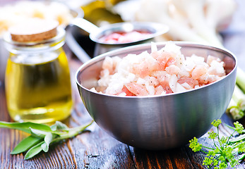 Image showing ingredients for dolma