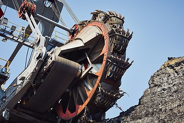 Image showing Huge mining machine