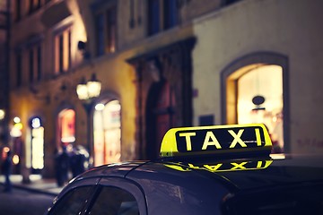 Image showing Taxi