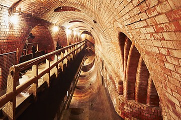 Image showing Old sewage treatment plant