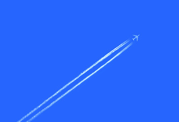 Image showing  Airplane in the sky