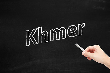Image showing Khmer
