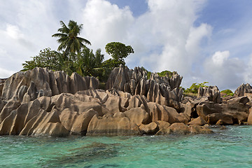 Image showing Tropical island St. Pierre, Seychelles