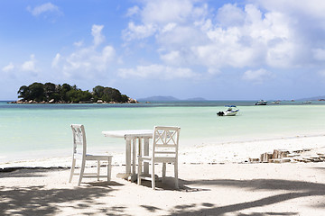 Image showing Paradise beach, Praslin island, Seychelles