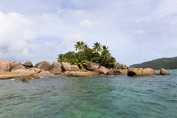 Image showing Tropical island St. Pierre, Seychelles