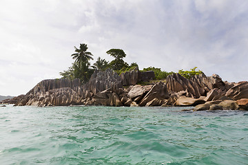 Image showing Tropical island St. Pierre, Seychelles