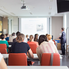 Image showing Lecture at university.