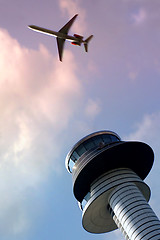 Image showing control tower