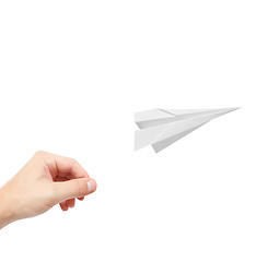 Image showing Paperplane