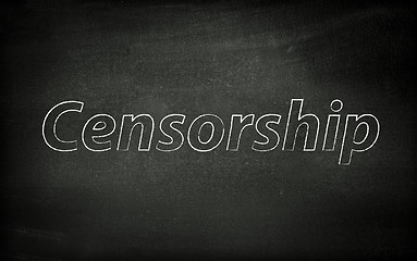 Image showing Censorship