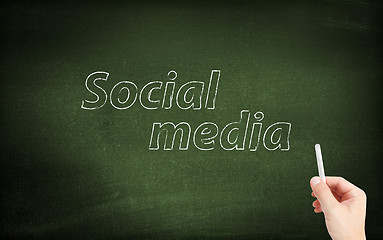 Image showing Social media