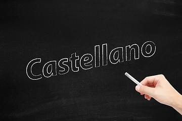 Image showing Castellano