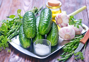 Image showing cucumber