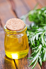 Image showing rosemary oil