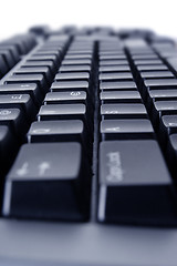 Image showing Computer keyboard close-up