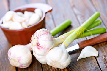 Image showing fresh garlic