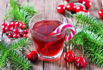 Image showing Christmas drink