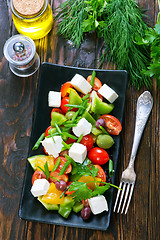 Image showing greek salad