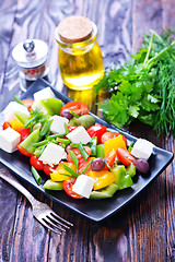 Image showing greek salad