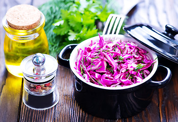 Image showing cabbage salad