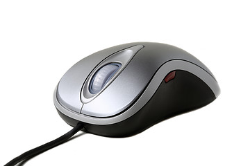Image showing Computer mouse with cable