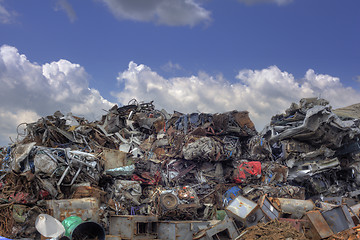 Image showing Metal Scrap Recycling