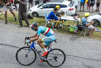 Image showing The Cyclist Vincenzo Nibali - Tour de France 2015