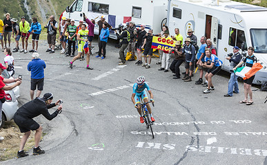 Image showing The Cyclist Vincenzo Nibali - Tour de France 2015