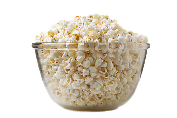 Image showing Salty popcorn