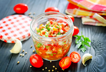 Image showing salsa