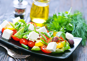 Image showing greek salad