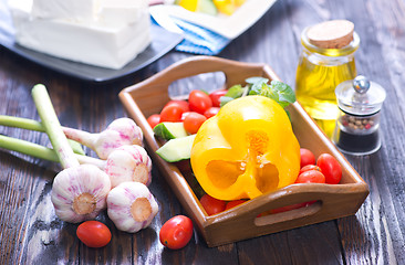 Image showing raw vegetables