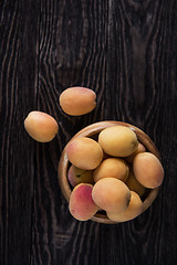 Image showing orange fresh apricots