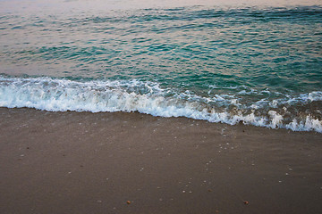 Image showing Alanya in the evening